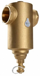 Mosazný separátor nečistot Spirotech Spirotrap AE075 s horizontálním připojením 3/4"