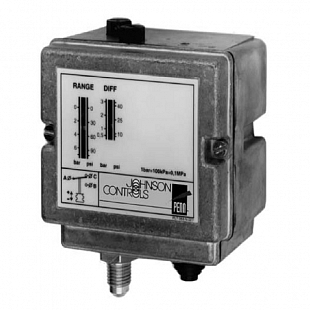 Tlakový spínač Johnson Controls P77AAW-9300, rozsah 3...30 bar